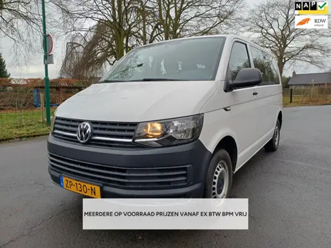 Volkswagen Transporter Kombi 2.0 TDI L1H1 9PERSONEN/PRIJS EX BTW BPM VRIJ / 35X OP VOORRAAD