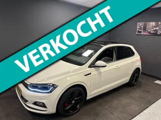 Volkswagen Polo 1.6 TDI R-Line LED PANO CARPLAY Verwarmde voorstoelen MULTI-STUUR.