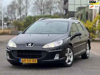 Peugeot 407 SW 2.2-16V XS Pack | Automaat | Panoramadak | Trekhaak | Parkeersensoren | Navigatie | A