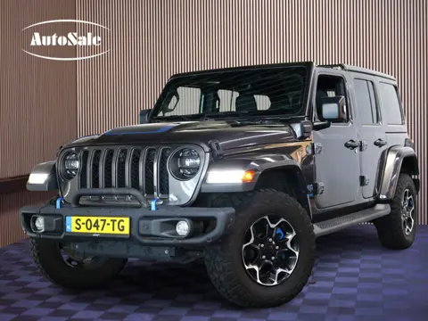 Jeep Wrangler Unlimited 4XE 380 PHEV RUBICON CARPLAY LEER LED '22