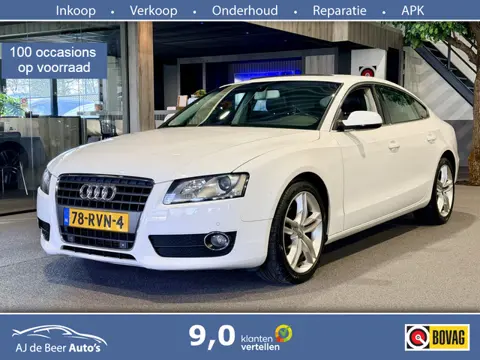 Audi A5 Sportback 2.0 TFSI Pro Line Open dak | Leder | Airco | 180 PK | Nieuwe ketting | Onderhoud a