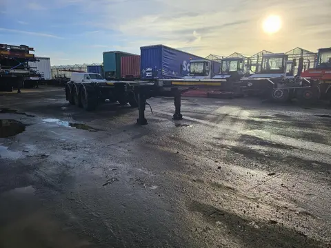 OZGUL GA08XS1 | 2 X EXTENDIBLE CHASSIS | GERMAN TRAILER| SAF DISC.| 3 PIECES.