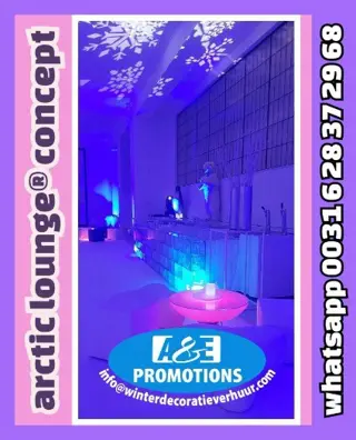 Frozen ijs bar amsterdam verhuur arctic lounge concept