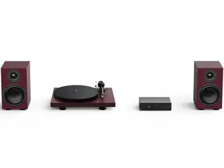 Pro-Ject Colourful Audio System 2 rood hifiset