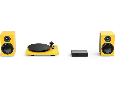 Pro-Ject Colourful Audio System 2 geel hifiset