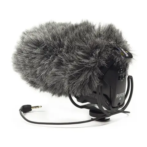 Rode Deadcat Windscherm voor Videomic PRO Rycote