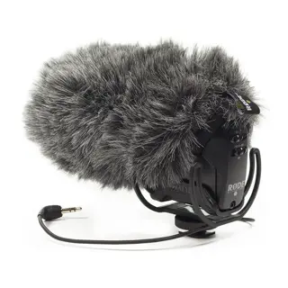 Rode Deadcat Windscherm voor Videomic PRO Rycote