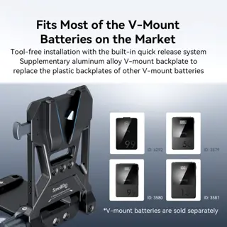 SmallRig 4505B V-Mount Battery Mount Plate