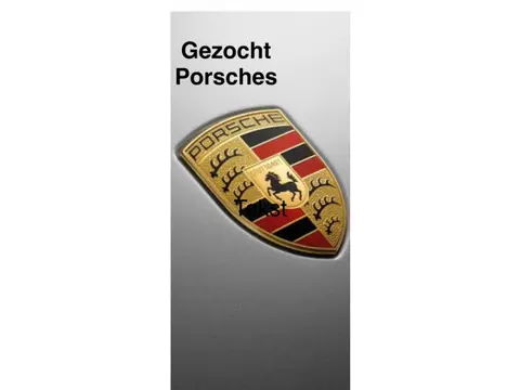 Porsche 911 Gezocht 964 991 993 996 997 Gezocht ook met defecten en schade.