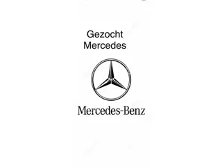 Mercedes-Benz SL-klasse GEZOCHT 190 300 350 420 450 500 SL Pagode ook met werk