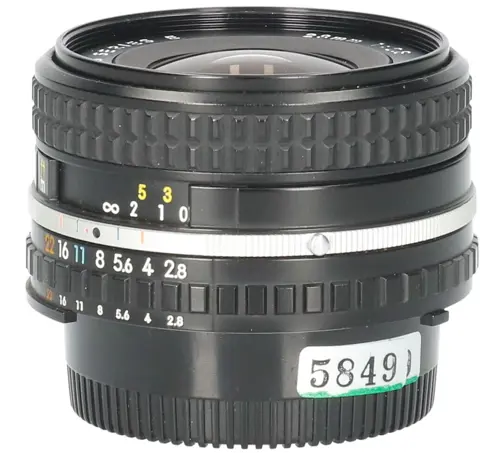 Tweedehands Nikon 28mm f/2.8 E Series - Chrome CM5849