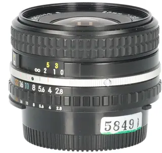 Tweedehands Nikon 28mm f/2.8 E Series - Chrome CM5849