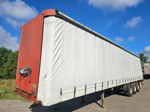 Pacton T3_001 Pacton 3-assige zeilentrailer - SAF assen - Trommelremmen - Luchtvering -  39 Ton - 20