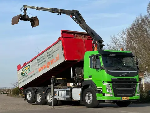 Volvo FM 430 !!8X4 TRIPLE!! EURO6!! Z-KRAAN!!/KIPPER!!TOP!! ZERO-EMISSE 2029!! DK1009
