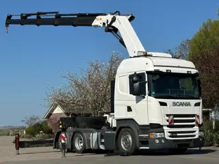 Scania R450 6x2 !!TRACTOR!!!CRANE/GRUE/HMF 50TM!!TOP!EURO6!! DK1030