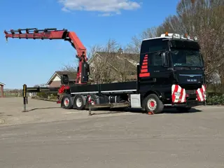 MAN TGX 35.480!!8x4 TRIPLE!!HIAB 62tm!!CRANE/GRUE!!EURO6!! DK1053
