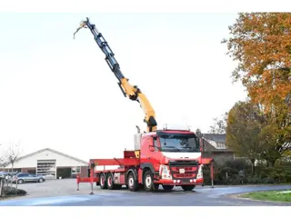 Volvo FM 460 PALFINGER 48TM!!FLY-JIB!! EURO6!!TOP!!ROOF/DACH/MONTAGE!!MANUTENTION!! CRANE!!GRUE!!   