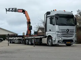 Mercedes-Benz Actros 2640 PALFINGER 34TM CRANE/GRUE!!RADIO REMOTE!!EURO6!! DK1129