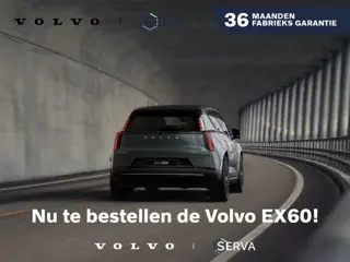 Volvo EX60 Nu te bestellen bij uw Serva vestiging! Vanaf € 63,995