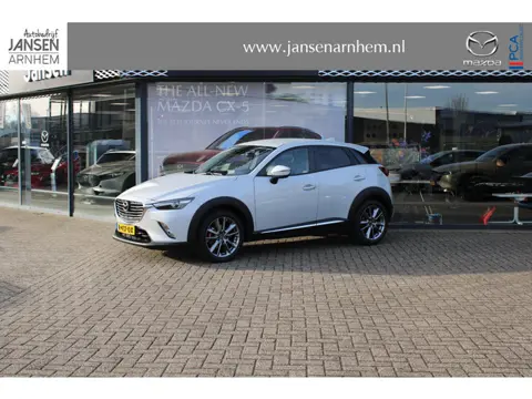 Mazda CX-3 2.0 SkyActiv-G 120 GT-Luxury , Automaat, Trekhaak, Bruin Leder, Cruise, PDC, Camera, LKA,