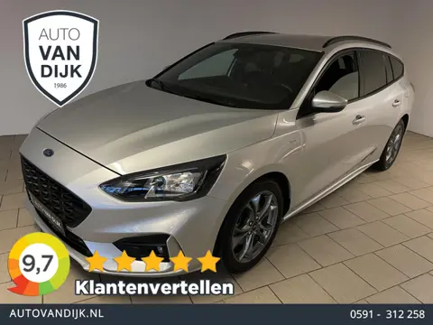 Ford Focus Wagon 1.0 EcoBoost Hybrid ST Line Business AIRCO NAVI CRUISE BLUETOOTH ELEK RAMEN VELGEN 