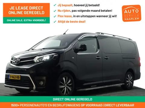 Toyota ProAce Worker 2.0 D-4D Dubbele Cabine 5 Pers Dynamic Long Aut- 2x Schuifdeur, Panoramadak, Tr
