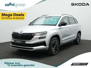 Skoda Karoq 1.5 TSI ACT 150 pk DSG Sportline Business | Matrix LED | Stuur-/stoelverwarming | Achter