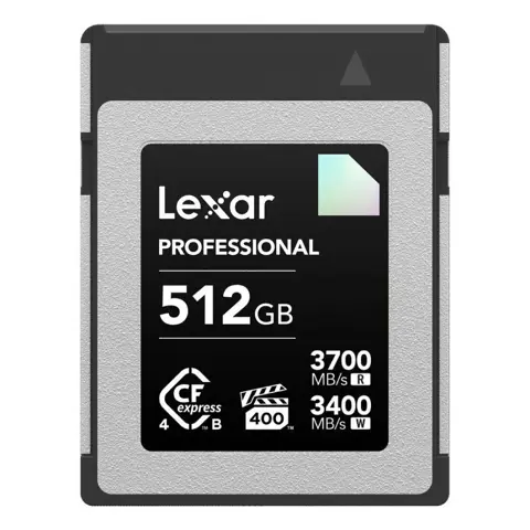 Lexar CFexpress Pro Type B Diamond 4.0 Series 512GB - R3700/W3400MB/s - VPG400