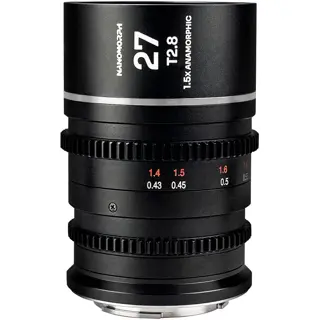 Laowa Nanomorph 27mm T2.8 1.5X S35 (Silver) (Cine) Nikon Z