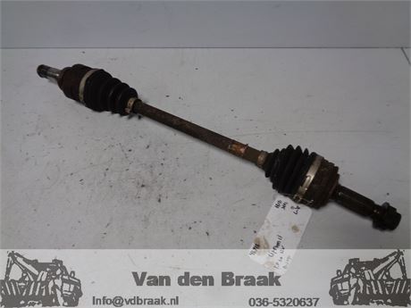 Citroen C1 1.0 12V 2005-2014 Aandrijfas links