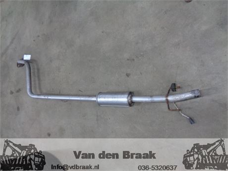 Toyota Yaris 1.0 16V 1999-2005 Uitlaat middendemper