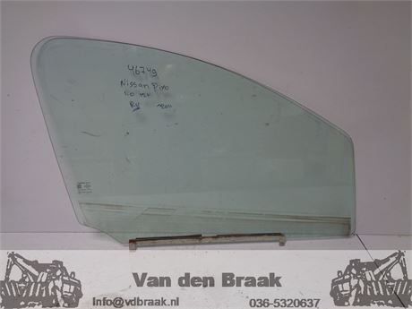 Nissan Pixo 2009-2014 Portierruit rechts voor