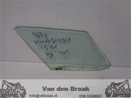 Honda Insight 2009-2014 Scheerruit portier rechts voor