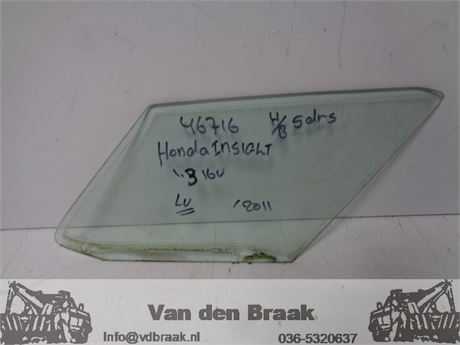 Honda Insight 2009-2014 Scheerruit portier links voor