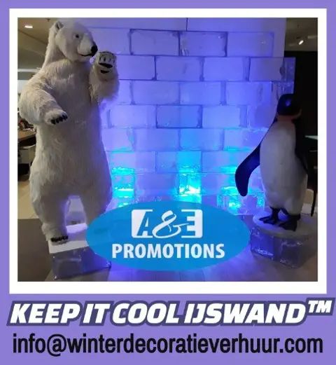 Verhuur top winter ice edtion decoratie t. 0599 416200