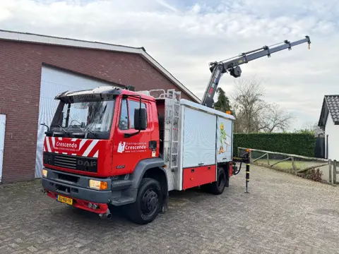 DAF 55.230 TI / Brandweerwagen / HIAB 105 - 3 / Lier / Orgineel 23.126 Km / IN NIEUW STAAT !!