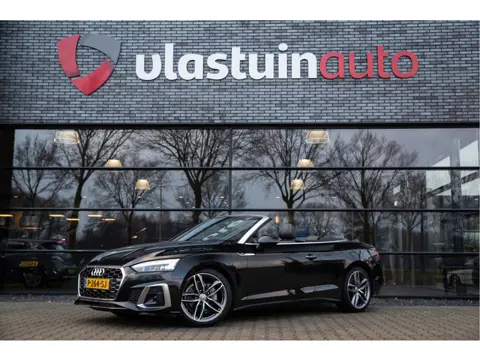 Audi A5 Cabriolet 40 TFSI S edition , Leer, Virtual cockpit, Stoel/nekverwarming,