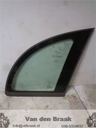 Opel Meriva 2003-2010 Zijruit rechts achterzijde (plak)