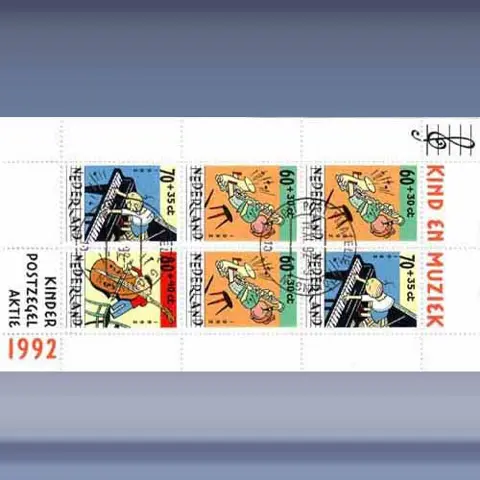 Kinderzegels (blok) (1992)