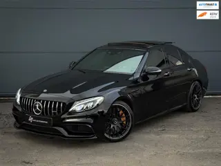 Mercedes-Benz C63 S AMG: Pano, Kuip, keramisch, HUD, Dealer onderhouden, 360 camera, Lane Assist