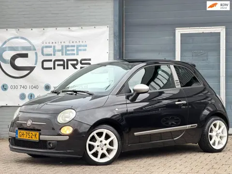 Fiat 500 1.2|LIMITEDEDITION|PANO|AIRCO|16''|COMPLETEBOEKJES!