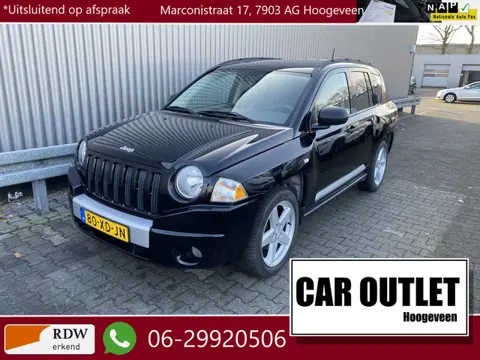 Jeep Compass 2.4 Limited Leer, A/C, Stoelvw, CC, PDC, LM, Trekh, nw. APK – Inruil Mogelijk –