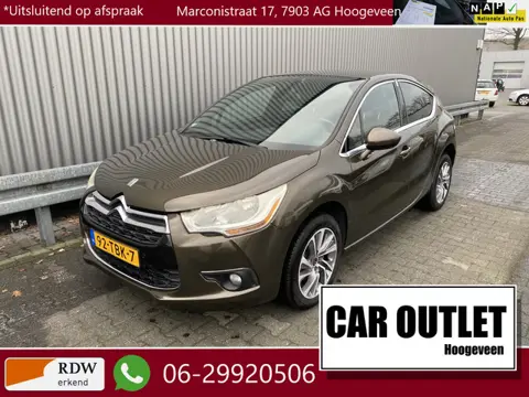 Citroën DS4 1.6 VTi So Chic 157Dkm.NAP, Leer/Stof, Clima, CC, LM, nw. APK – Inruil Mogelijk –