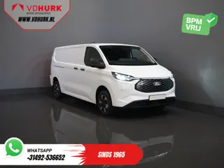 Ford E-Transit Custom Trend L2 65 kWh 330 km WLTP Garantie t/m 2030/ LED/ Snellader/ 2.3t Trekverm./