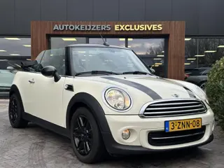 Mini Mini Cabrio 1.6 Cooper Chili Parkeersensoren achter Mistlampen Airco 16"L.M.