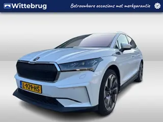 Škoda Enyaq iV 80 First Edition Lederen interieur / Camera / Trekhaak / El verstelbare zetel / Navig