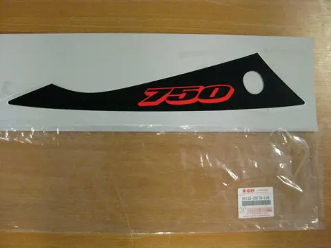 RECHTER ACHTERKANT Suzuki GSX R 750 2001 - 2003