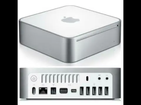 Mac Mini YM936BALG95 en Iomega Externe Harde Schijf Enz.