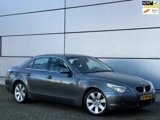 BMW 5-serie 525i Executive Automaat |Leer |Electr Stoelen |Xenon |Trekhaak |Lmv |Nap |Boekjes