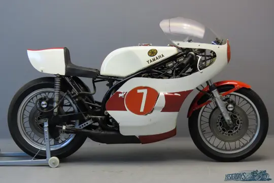 Yamaha 1974 TZ 750A prod. racer 694 cc 4 cyl TS 3601